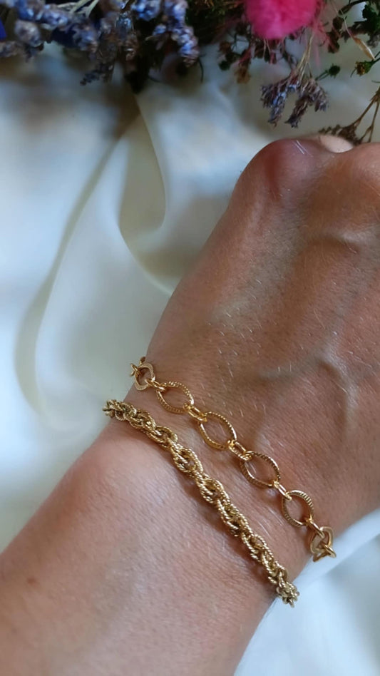 Bracelet en acier inoxydable - Cassiopée