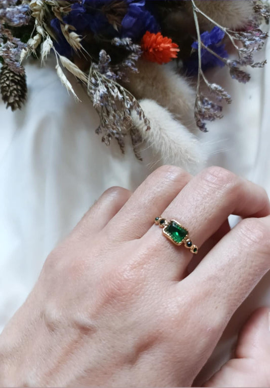 Bague en acier inoxydable - Salomé