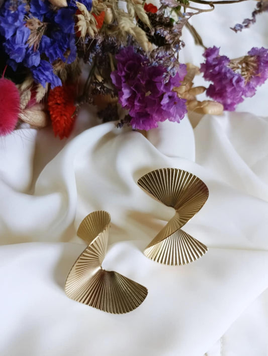 Boucles d'oreilles en acier inoxydable - Soho