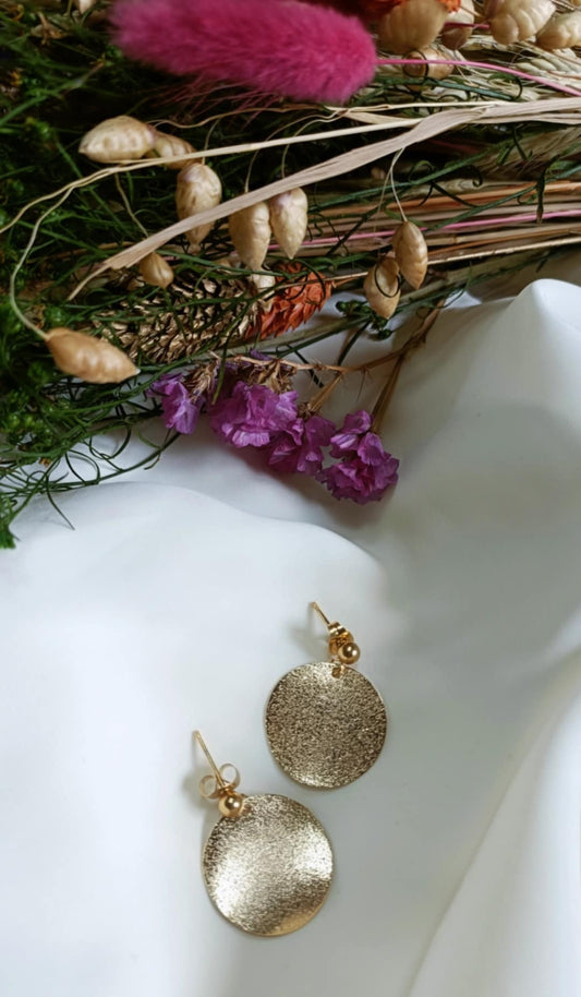 Boucles d'oreilles en acier inoxydable - Stars