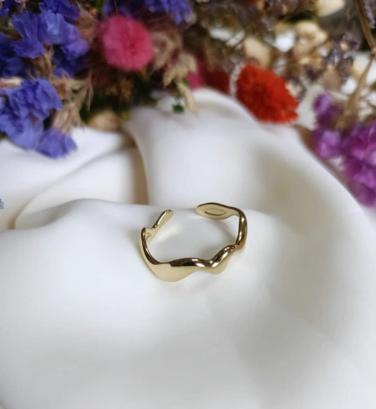 Bague en acier inoxydable - Dalia