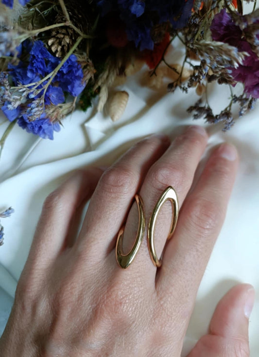 Bague en acier inoxydable - Julie