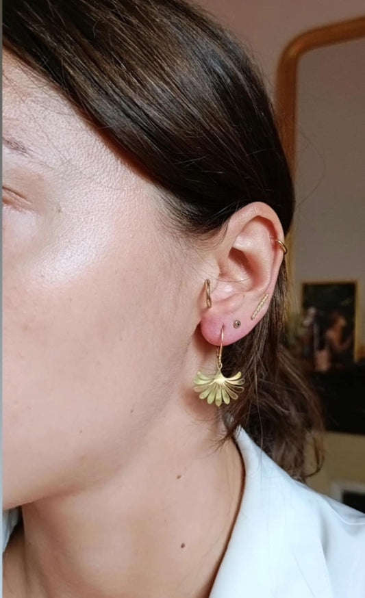 Boucles d'oreilles en acier inoxydable - Zalie