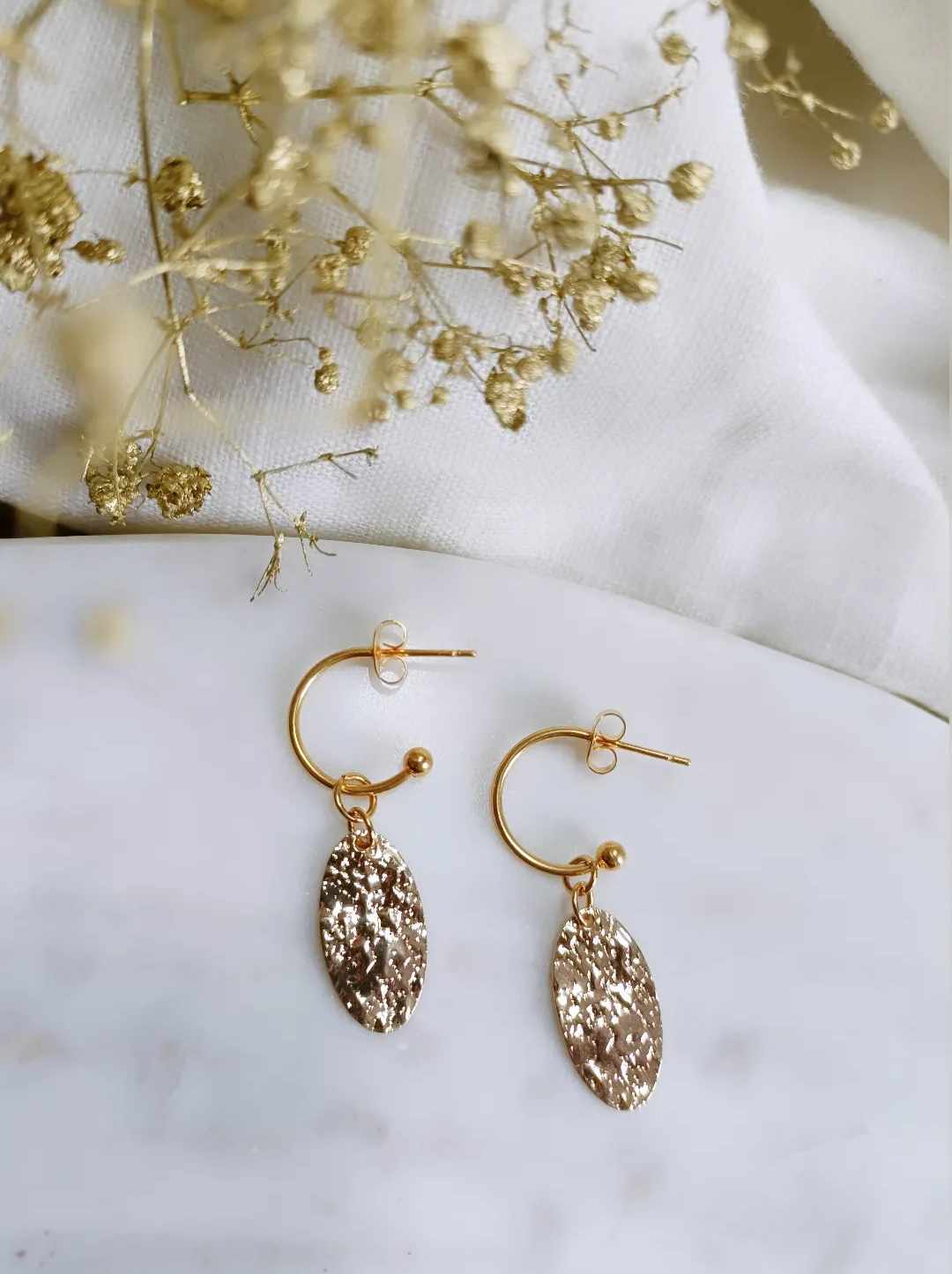 Mini créoles en acier inoxydable - Emma