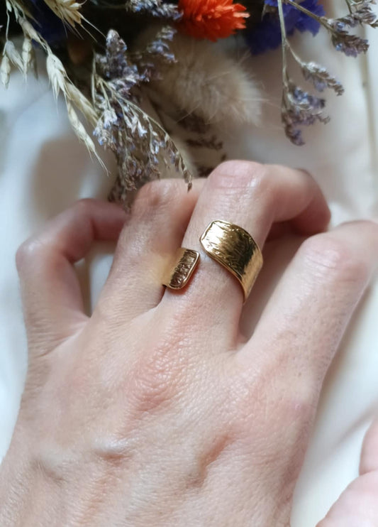 Bague en acier inoxydable - Lisette