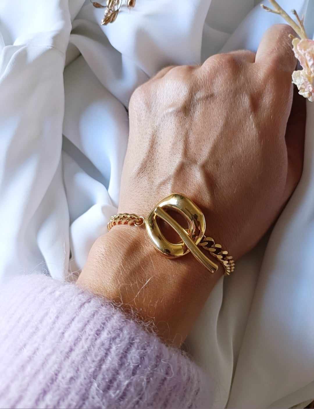 Bracelet en acier inoxydable - Chléo