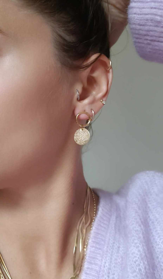 Boucles d'oreilles en acier inoxydable - Winnie