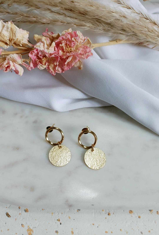 Boucles d'oreilles en acier inoxydable - Winnie