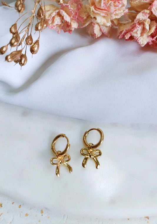 Boucles d'oreilles en acier inoxydable - Nenette