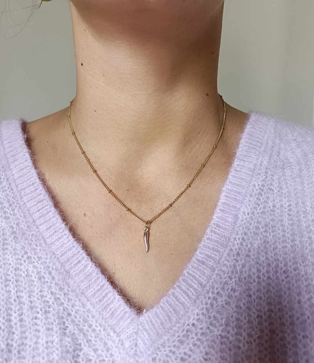 Collier en acier inoxydable - Piment