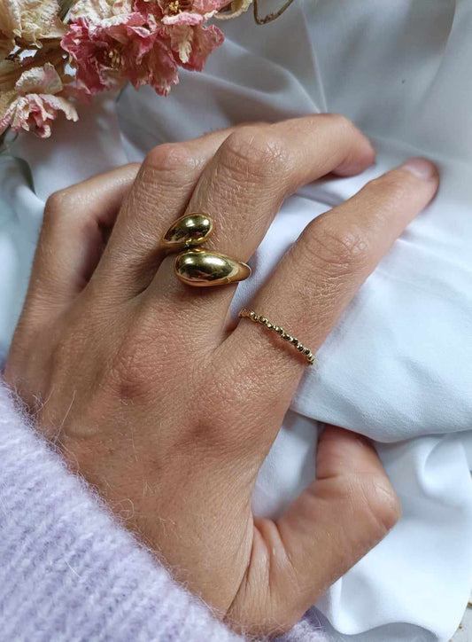 Bague en acier inoxydable - Doria