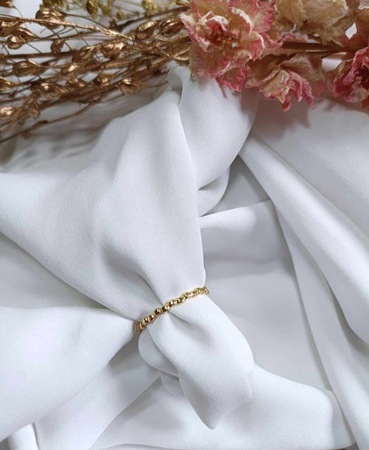 Bague en acier inoxydable - Doria