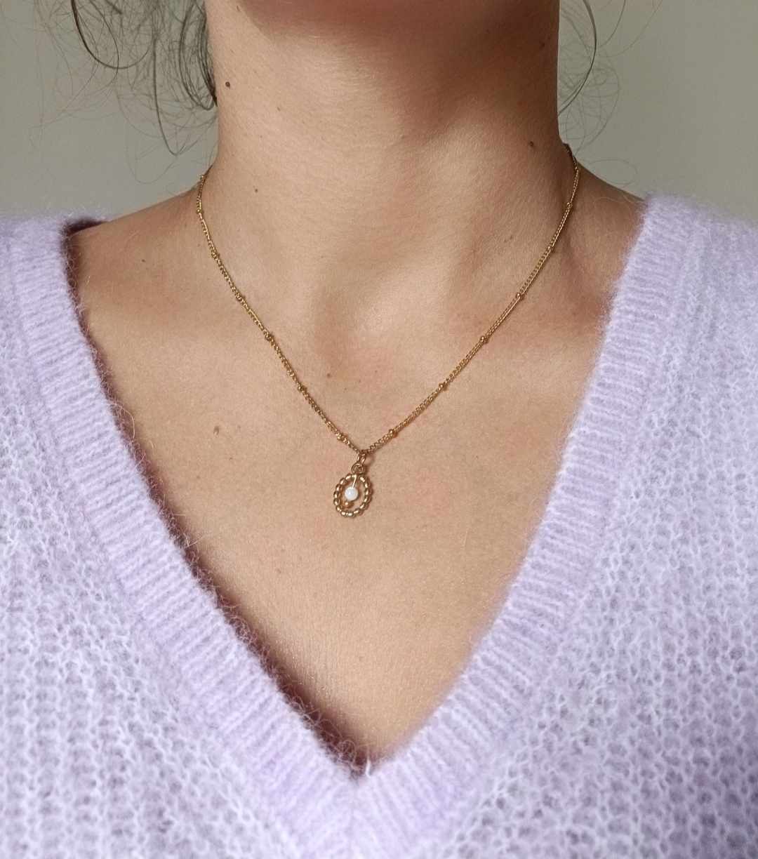 Collier en acier inoxydable - Omie