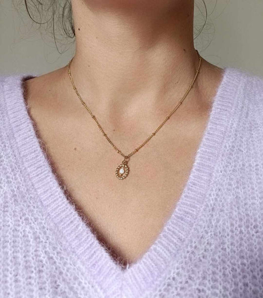 Collier en acier inoxydable - Omie