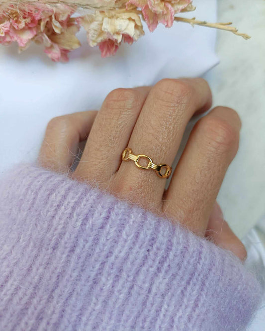 Bague en acier inoxydable - Calie