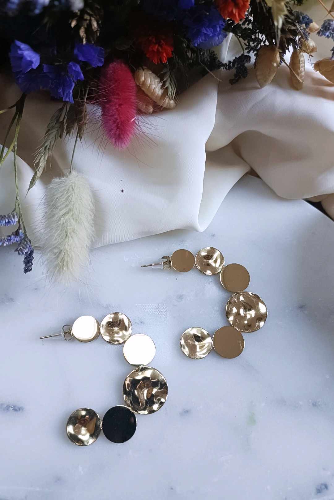 Boucles d'oreilles en acier inoxydable - Feliz