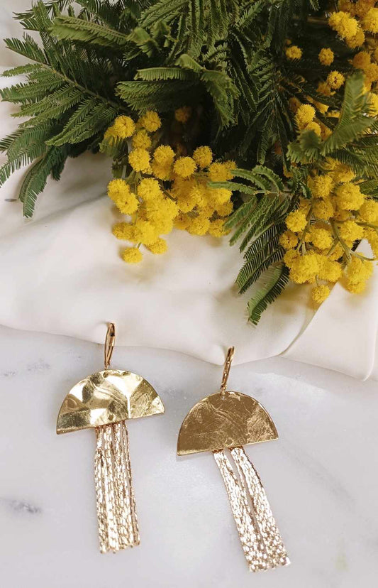 Boucles d'oreilles en acier inoxydable - Mermaid