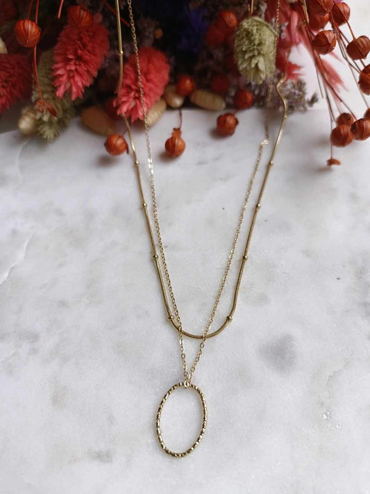 Collier en acier inoxydable - Amalia