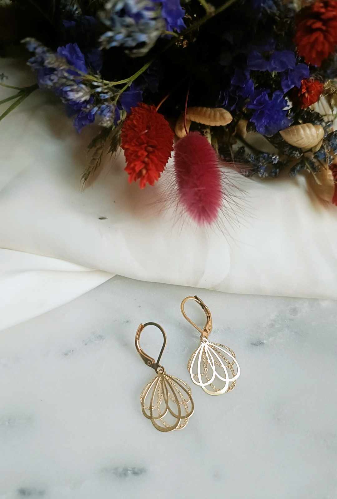 Boucles d'oreilles en acier inoxydable - Lala