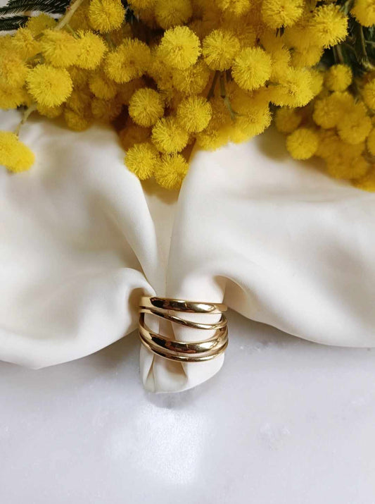 Bague en acier inoxydable - Patrizia