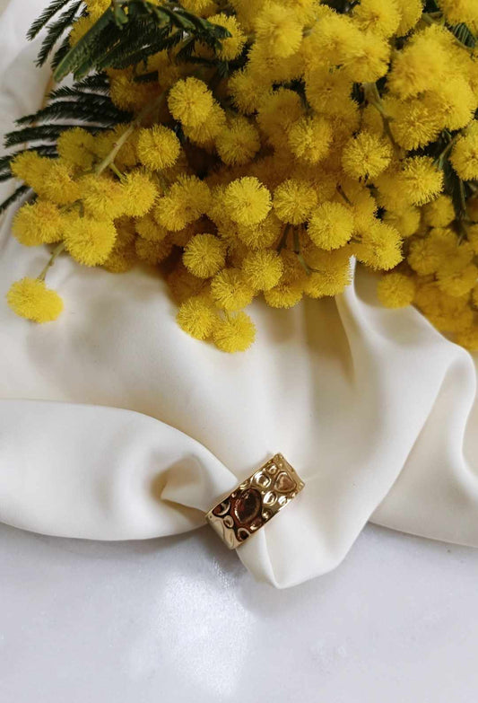 Bague en acier inoxydable - Nannie