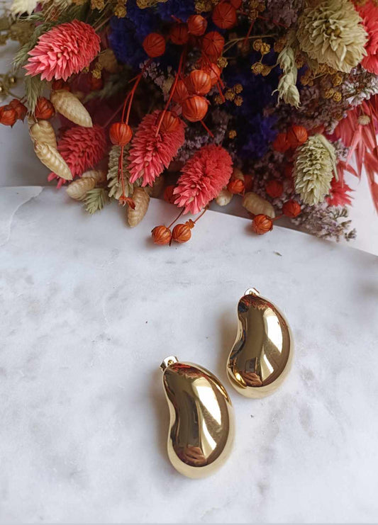 Boucles d'oreilles en acier inoxydable - Oméa