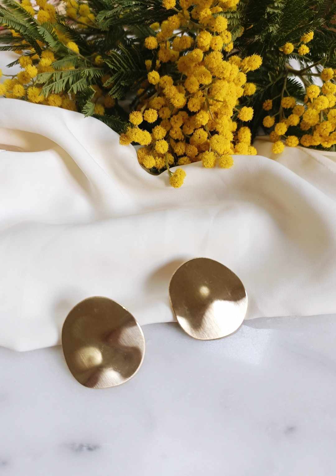 Boucles d'oreilles en acier inoxydable - Nana