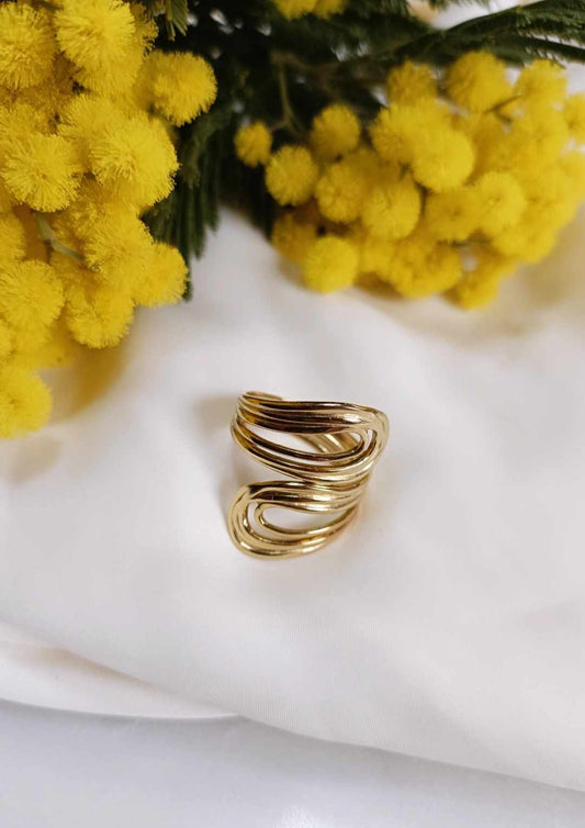 Bague en acier inoxydable - Eléo