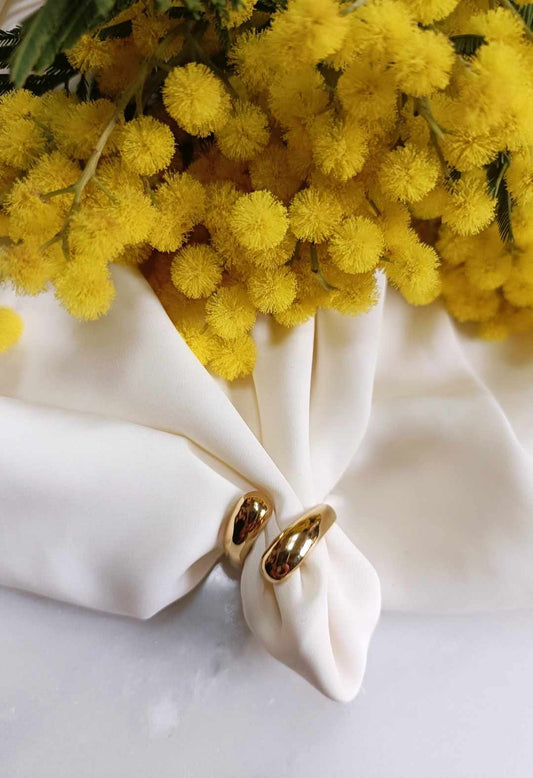 Bague en acier inoxydable - Doudou