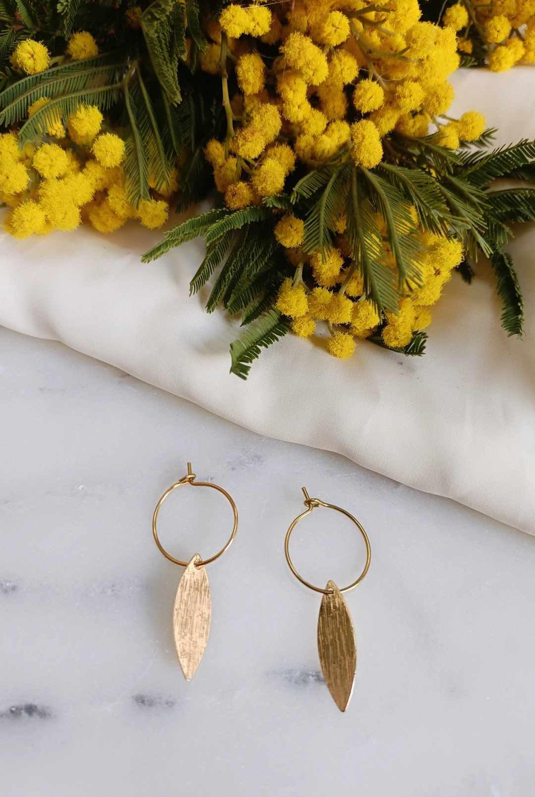 Boucles d'oreilles en acier inoxydable - Danny