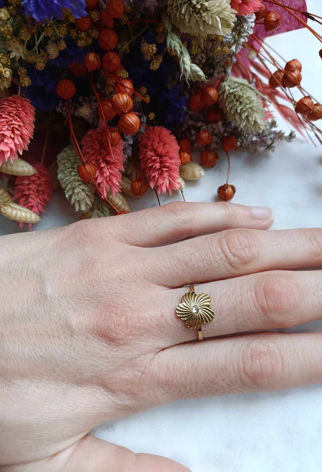 Bague en acier inoxydable - Mia