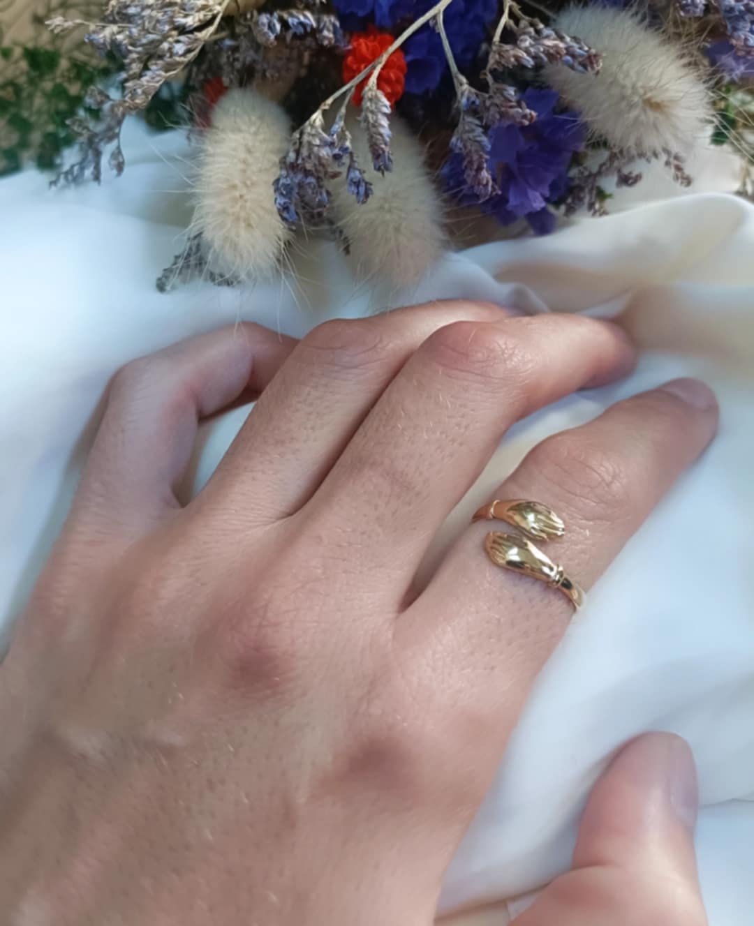 Bague en acier inoxydable - Lise