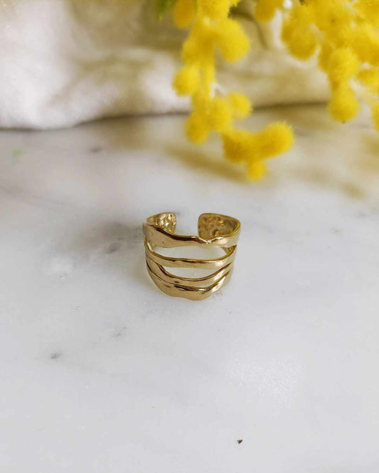 Bague en acier inoxydable - Sophie