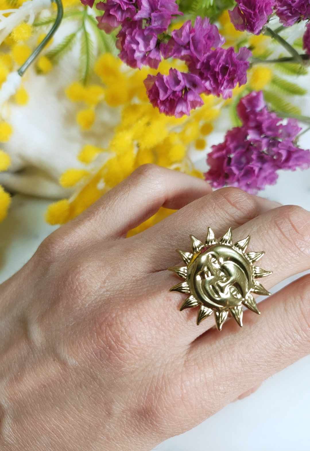 Bague en acier inoxydable - Solaire