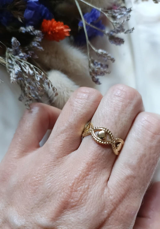 Bague en acier inoxydable - Billie