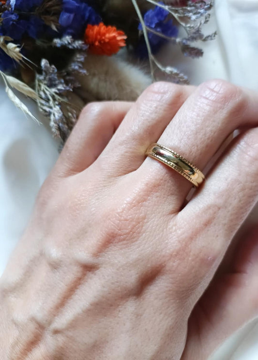 Bague en acier inoxydable - Josie