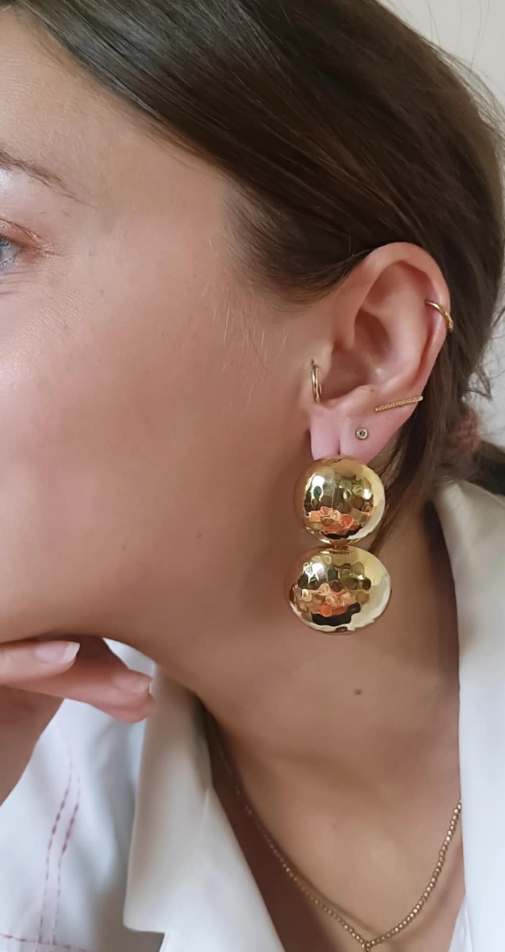 Boucles d'oreilles en acier inoxydable - Nolita