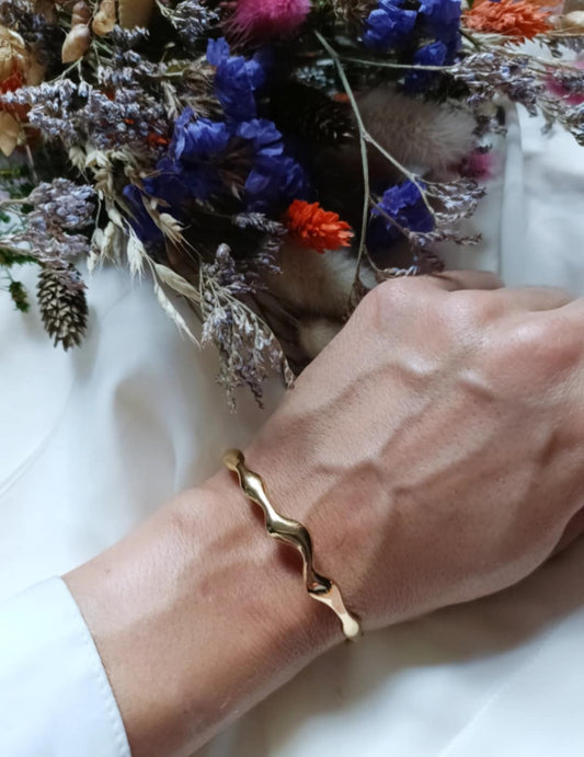 Jonc en acier inoxydable - Nina