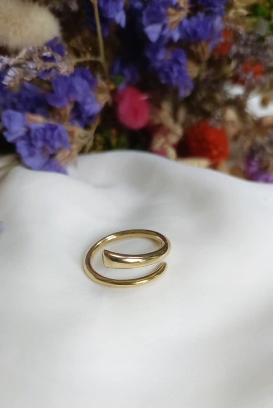 Bague en acier inoxydable - Anne