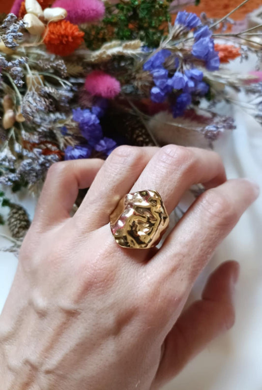 Bague en acier inoxydable - Ninon