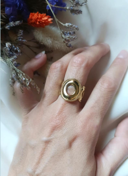 Bague en acier inoxydable - Amazed