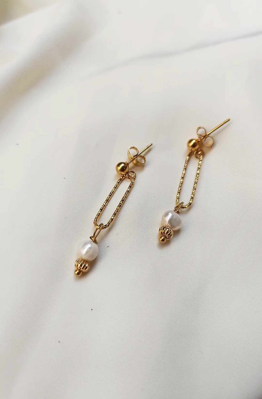 Boucles d'oreilles en acier inoxydable - Elia