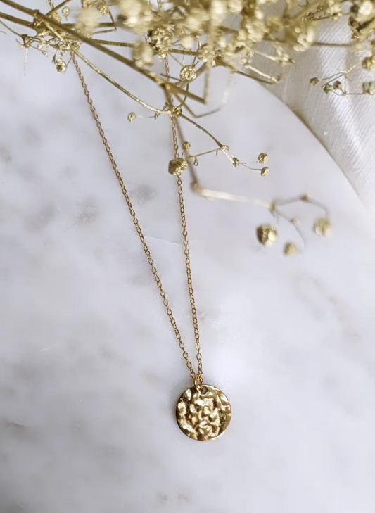 Collier en acier inoxydable - Médaillon