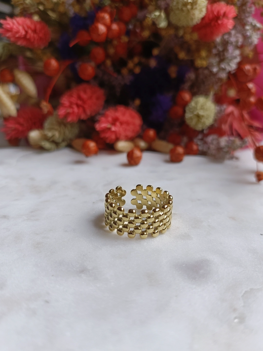 Bague en acier inoxydable - Elio