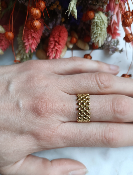 Bague en acier inoxydable - Elio