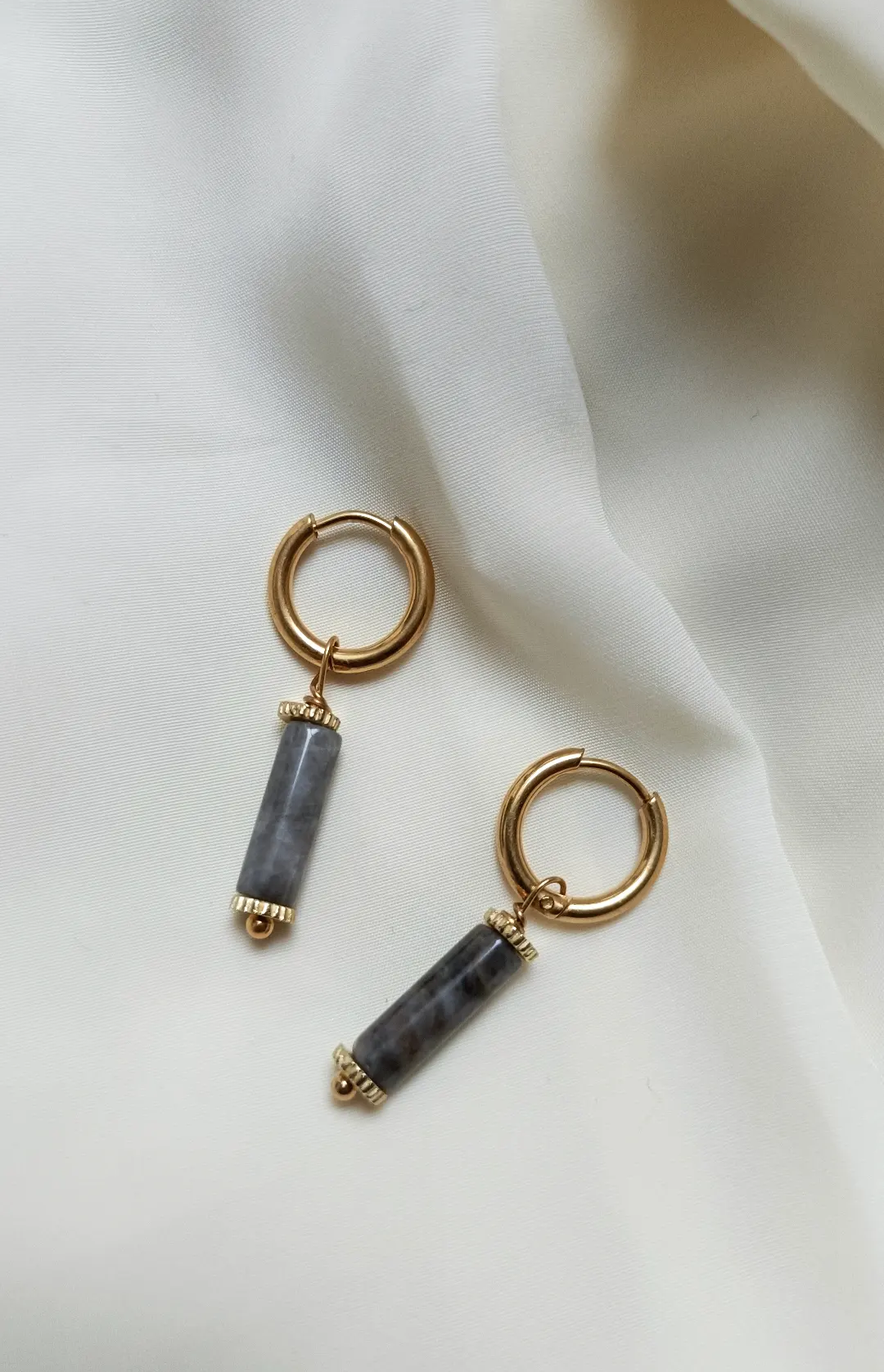 Boucles d'oreilles acier inoxydable - Hanna