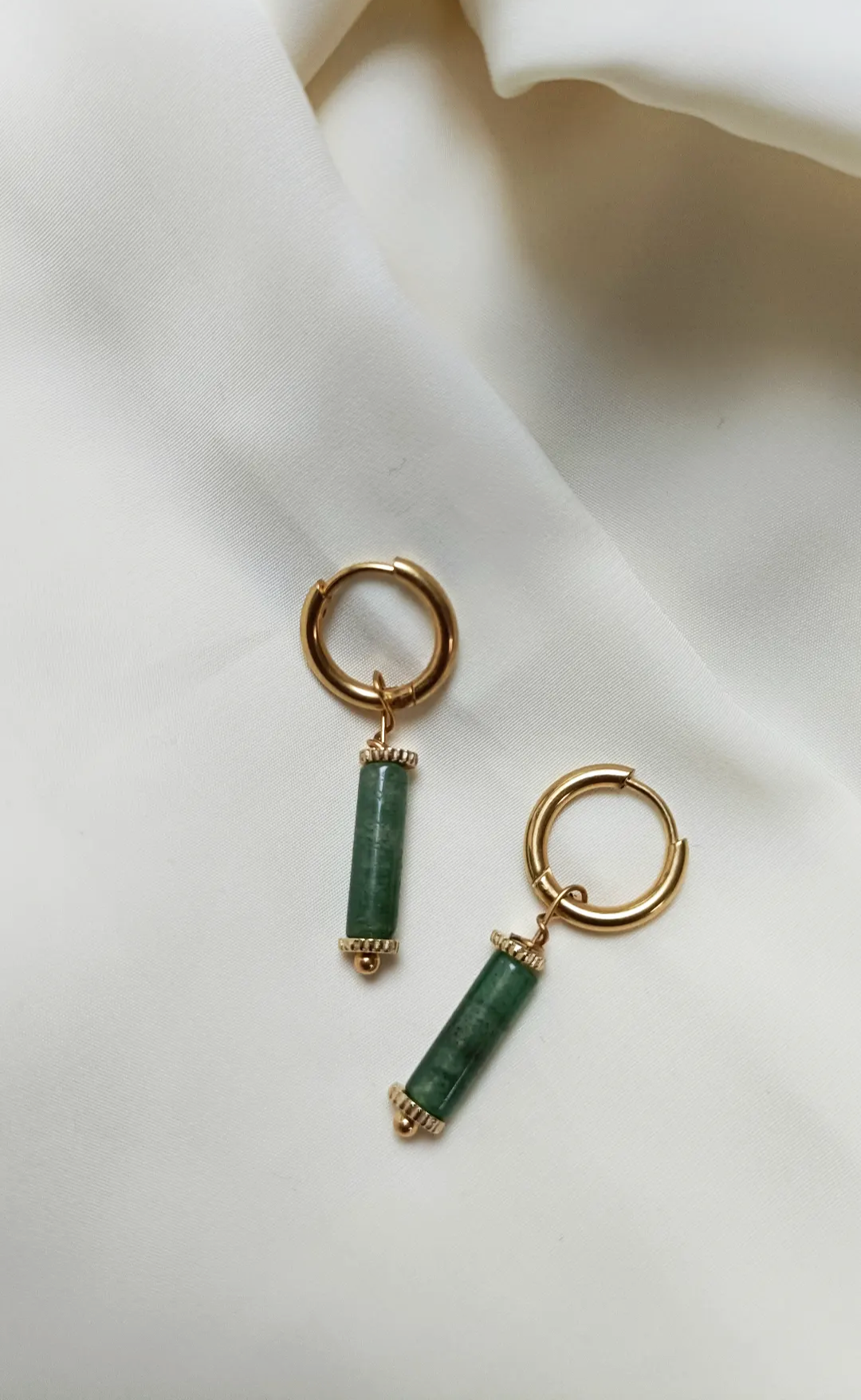 Boucles d'oreilles acier inoxydable - Hanna