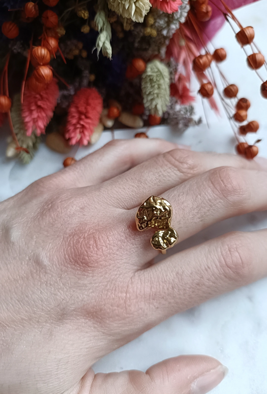 Bague en acier inoxydable - Corinne