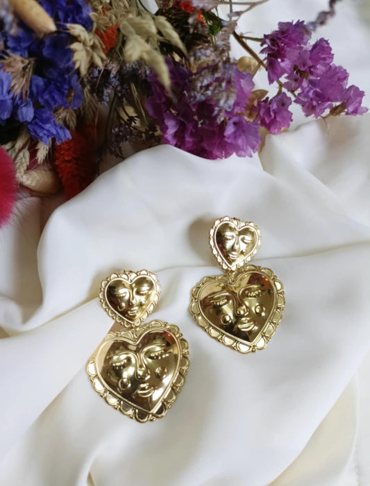 Boucles en acier inoxydable - Happy