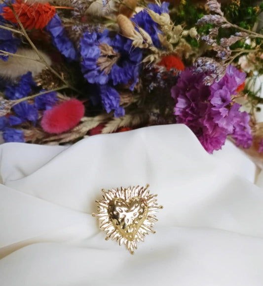 Bague en acier inoxydable - Louana